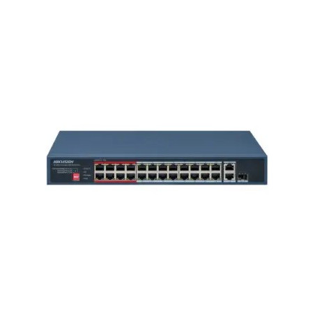 Hikvision Value Series 24 Port Fast Ethernet Unmanaged POE Switch