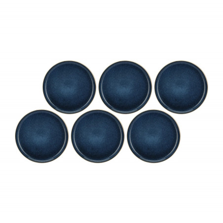 ROSE&TULIPANI ARPEGGIO Set of 6 dinner plates 25.5 cm