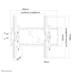 Neomounts PLASMA-W200 TV...