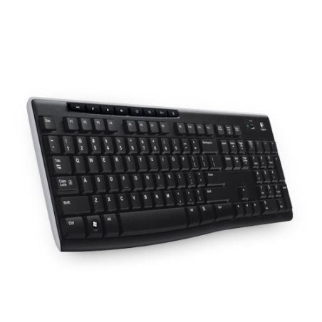 Logitech K270 keyboard RF Wireless QWERTY Black