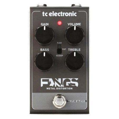 TC Electronic Fangs Metal Distortion - guitar effect