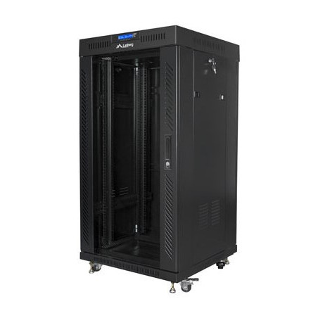 Lanberg FF01-6622-12BL rack cabinet 22U Freestanding rack Black