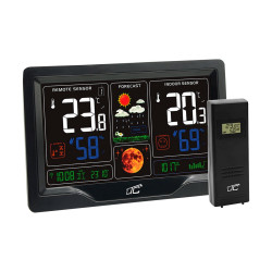 Weather station with color...