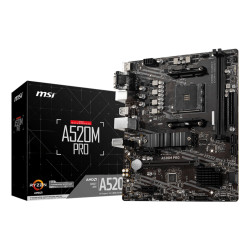 MSI A520M PRO motherboard...