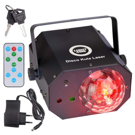 LIGHT4ME DISCO SPHERE LASER multi-effect LED light effect