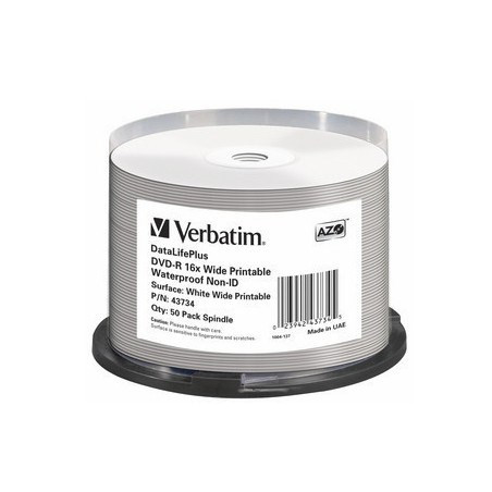 Verbatim DataLifePlus 4.7 GB DVD-R 50 pc(s)