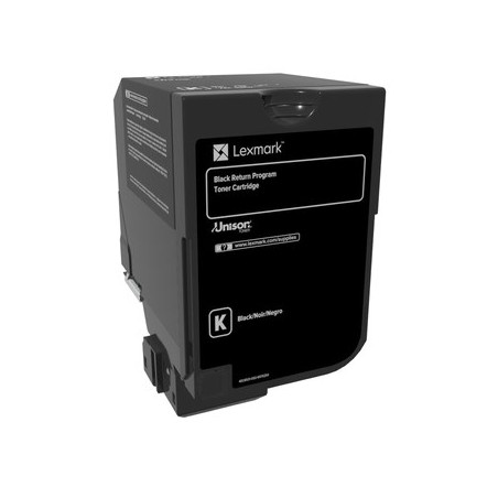 Lexmark 74C20K0 toner cartridge 1 pc(s) Original Black