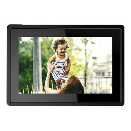 Denver PFF-1021BLACK digital photo frame Black 25.6 cm (10.1") Touchscreen Wi-Fi