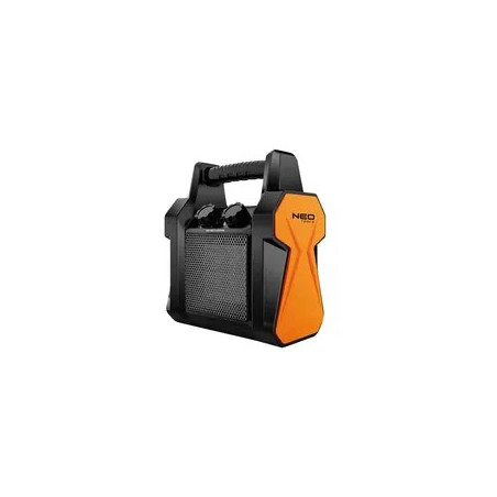 NEO TOOLS 90-060 electric space heater Ceramic PTC 2000 W Black, Orange