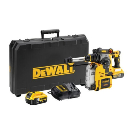 DeWALT Akku-Kombihammer DCH275P2, 18 Volt, Bohrhammer 1100 RPM SDS Plus