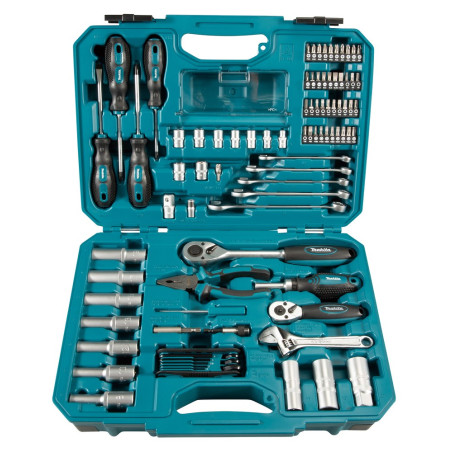 MAKITA SET OF ACCESSORIES AND HAND TOOLS 87pcs.