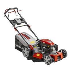 Gasoline lawn mower with...