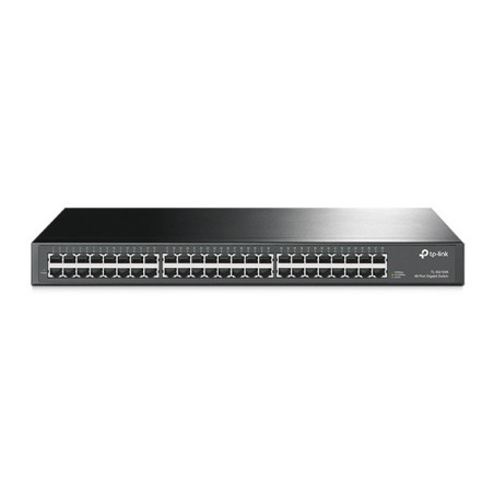 TP-Link TL-SG1048 Unmanaged Gigabit Ethernet (10/100/1000) 1U Black