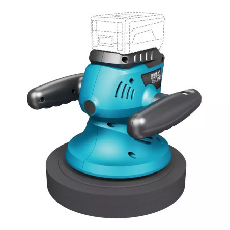 Orbital Rotary Polisher 250mm SAS