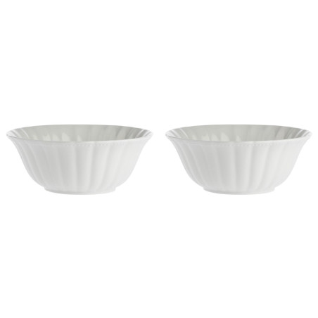 Set of 2 Ducale Salad Bowls - White, 23 cm