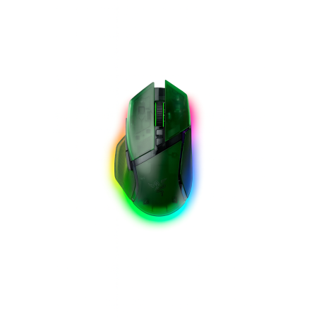 Razer | Basilisk V3 Pro 35K | Gaming Mouse | Wireless/Wired | Phantom Green Edition