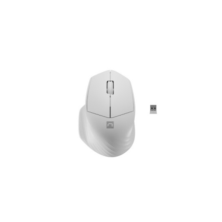 Natec | Mouse | Siskin 2 | Wireless | USB Type-A | White