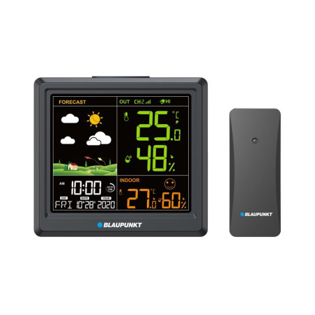 Blaupunkt weather station WS25BK black