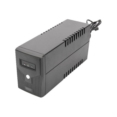 Digitus | Line-Interactive UPS | Line-Interactive UPS DN-170063, 600VA, 360W, 1x 12V/7Ah battery, 2x CEE 7/7 outlet, 2x RJ-11, 1x USB 2.0 type B, LED, Simulated Sine Wave, 298x101x142mm, 4.35kg | 600 VA | 360 W