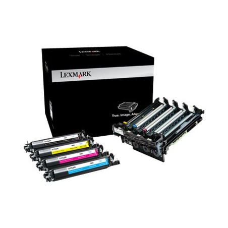 Lexmark 70C0Z50 | 700Z5 Black and Colour Imaging Kit | Imaging Kit | Black, Cyan, Magenta, Yellow