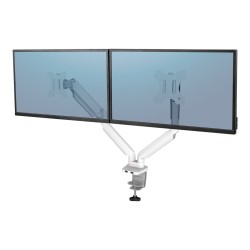 MONITOR ACC ARM DUAL/WHITE...