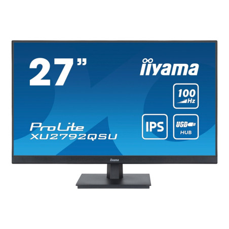 iiyama ProLite computer monitor 68.6 cm (27") 2560 x 1440 pixels Quad HD LED Black