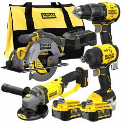 STANLEY 18V Power Tool Set,...