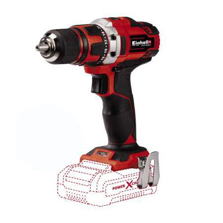 Einhell TE-CD 18/40 Li-Solo Cordless drill 1500 RPM Black, Red 1.1 kg