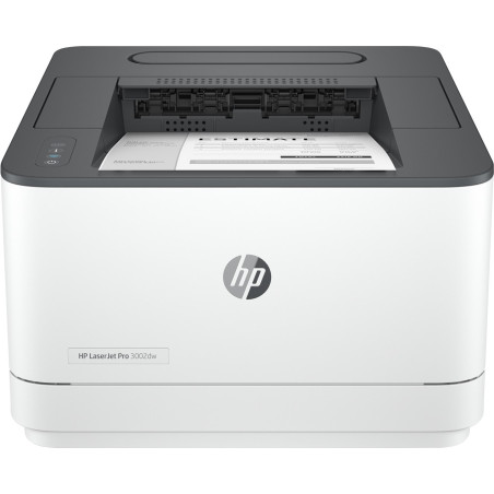 HP LaserJet Pro 3002dw Printer, Black and white, Printer for Small medium business, Print, Dualband Wi-Fi; Strong Security; Energy Efficient; Fast first page out speeds; Two-sided printing; Roam