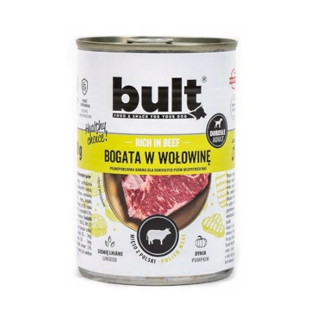BULT Rich in beef  - Wet dog food - 800 g