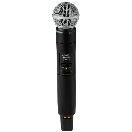 Shure SLXD2+/58=-G65 - handheld transmitter with an SM58 capsule (470–606 MHz)