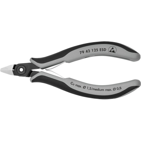 Precision side-cutting electronics pliers Knipex
