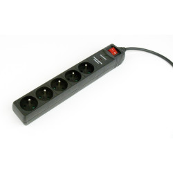 Gembird Surge protector, 5...