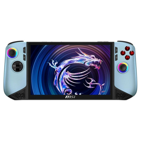 MSI Claw 8 AI+ A2VM-254PL portable gaming console 20.3 cm (8") 1 TB touchscreen Wi-Fi Glacier Blue Edition