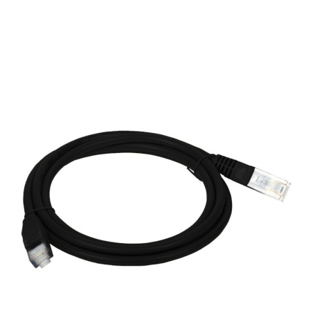 Alantec KKU5CZA1 networking cable Black 1 m Cat5e U/UTP (UTP)