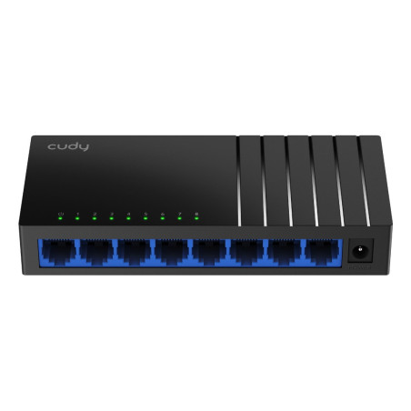 Cudy GS108D network switch Unmanaged Gigabit Ethernet (10/100/1000) Black