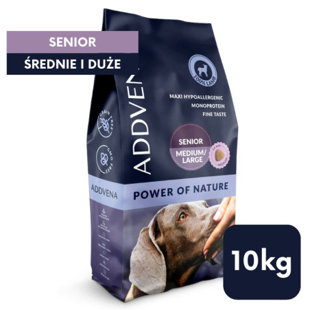 ADDVENA Power of Nature Senior Medium/Large Mono Lamb - dry dog food - 10kg