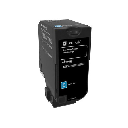 Lexmark 74C20C0 toner cartridge 1 pc(s) Original Cyan