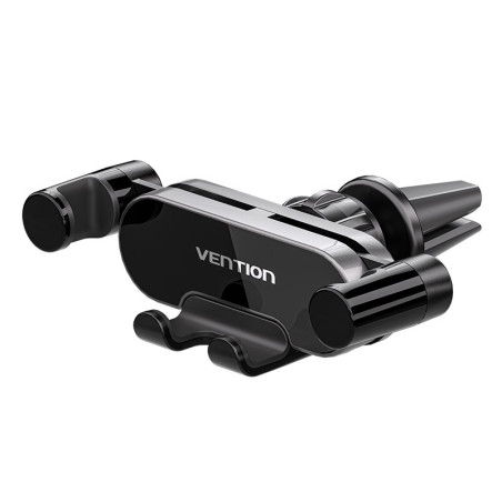Vention Auto-Clamping Car Phone Mount With Duckbill Clip Gray Crossbar Type