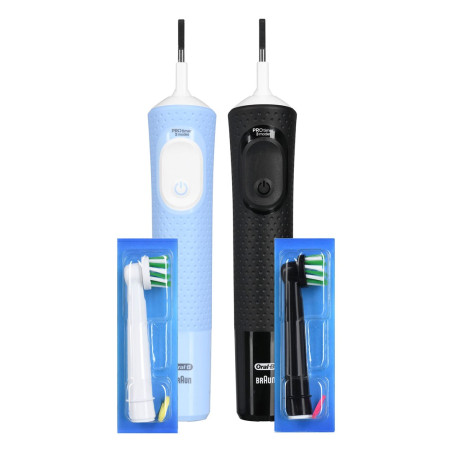 Oral-B Vitality Pro Duo Adult Rotating-oscillating toothbrush Black, Blue, White
