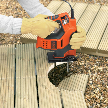 Black & Decker RS890K-QS reciprocating saw 2700 spm 500 W Black, Orange