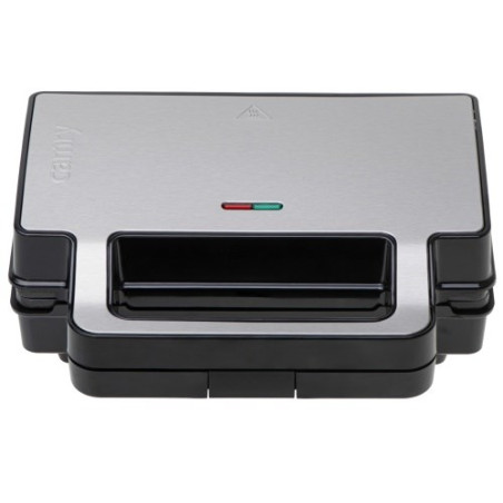 Adler CR 3074 Sandwich maker 2-in-1 Black, Stainless steel