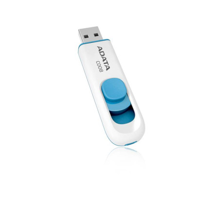 MEMORY DRIVE FLASH USB2 16GB/WH/BLUE AC008-16G-RWE A-DATA