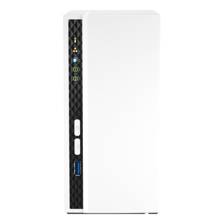 QNAP | 2-Bay ARM | TS-233 | Up to 2 SATA 6Gb/s, 3Gb/s | ARM 4-core | Cortex-A55 | Processor frequency 2.0 GHz | 2 GB | N/A