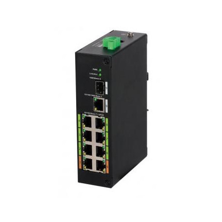 Switch|DAHUA|LR2110-8ET-120-V2|PoE ports 8|DH-LR2110-8ET-120-V2