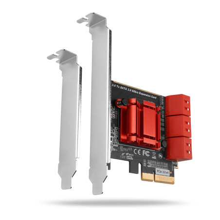 SSD ACC I/O CONTROLLER PCIE/6XSATA 6G PCES-SA6 AXAGON