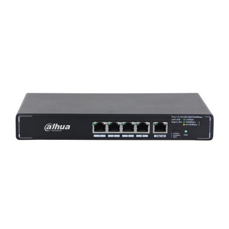 Switch|DAHUA|DH-SMG1005|Switch type Unmanaged|5x2.5G Ethernet (copper) ports quantity|SMG1005