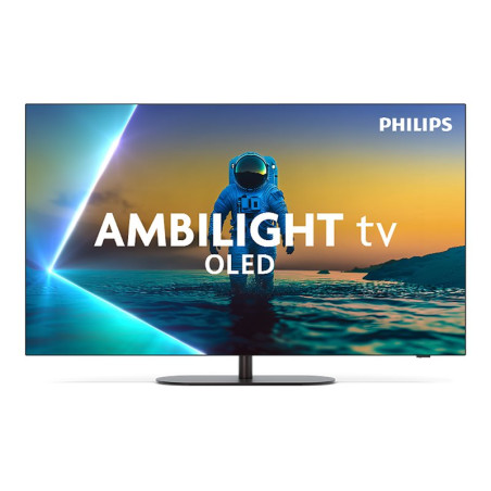 Philips OLED 4K Ambilight TV | 65OLED820/12 | 65 | Smart TV | Google TV | Grey