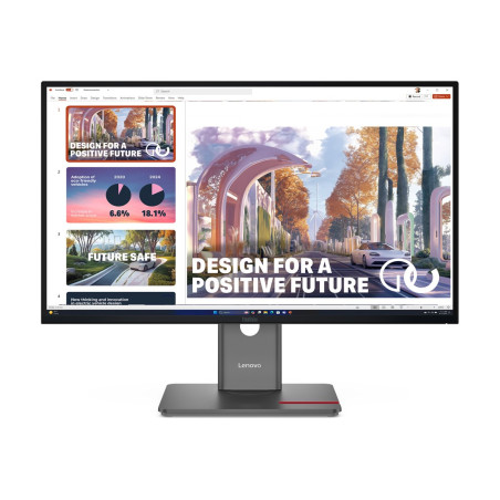 Lenovo | ThinkVision P27QD-40 | 27 " | IPS | 16:9 | 120 Hz | 4 ms | 2560 x 1440 pixels | 350 cd/m² | HDMI ports quantity 1 | Raven Black | Warranty 36 month(s)