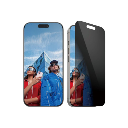 PanzerGlass Screen protector | Apple | iPhone 16 Pro | Glass | Black | Ultra-Wide Fit